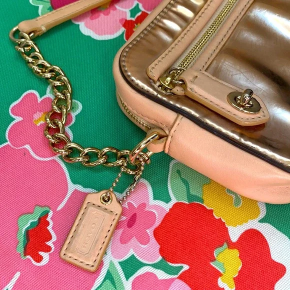 COACH Pink Reflective Purse (2014) - Picture 2 of 9